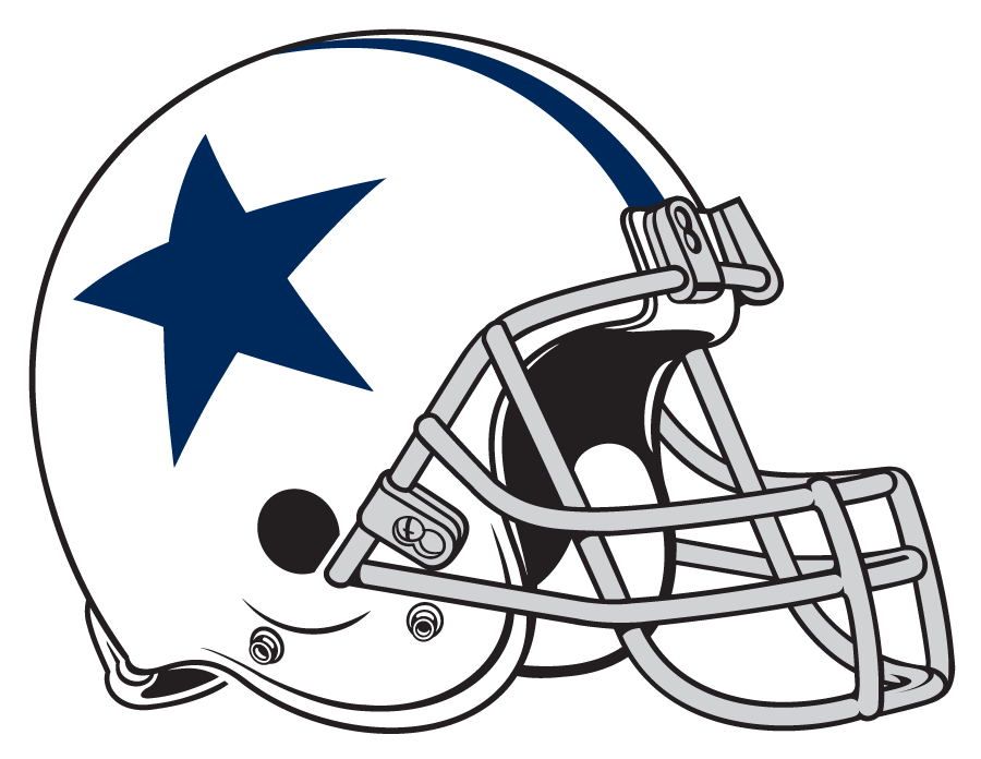 Dallas Cowboys 1960-1963 Helmet Logo iron on transfers for clothing